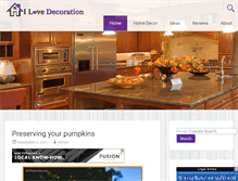 Tablet Screenshot of ilovedecoration.com